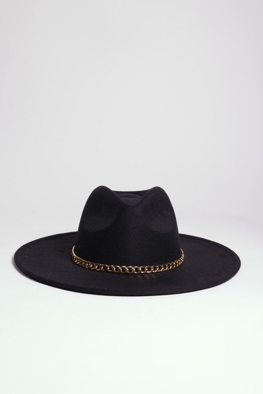 Stacey B's Chain Belt Fedora Hat