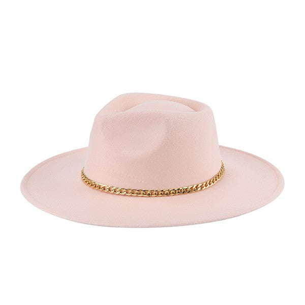 Stacey B's Chain Belt Fedora Hat