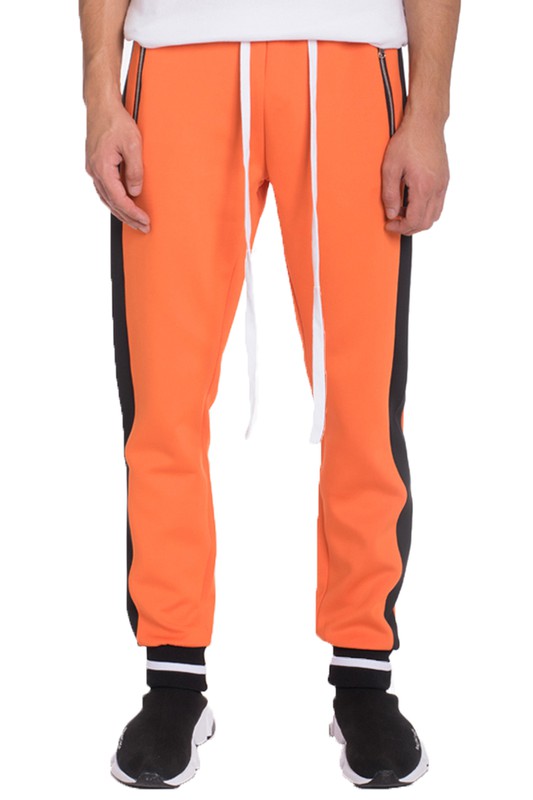 Stacey B's  Mens Heavy Weight Single Stripe Jogger