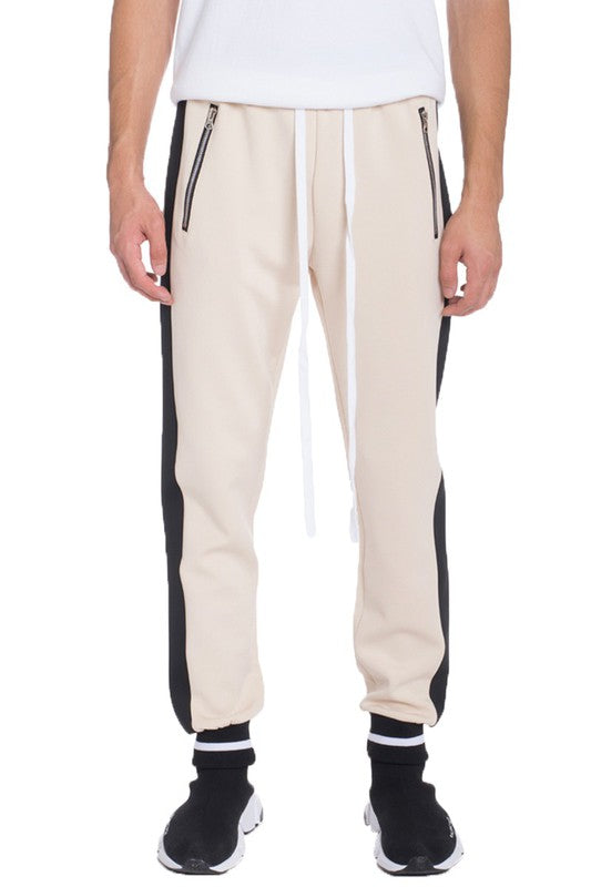 Stacey B's  Mens Heavy Weight Single Stripe Jogger