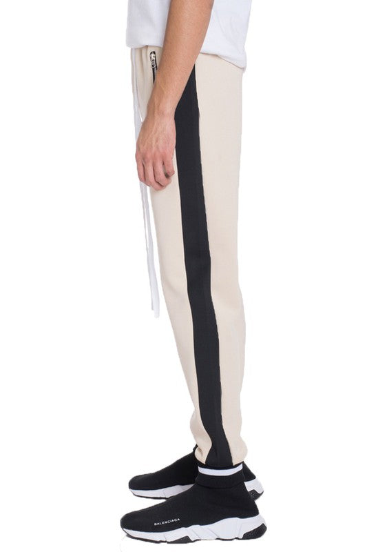 Stacey B's  Mens Heavy Weight Single Stripe Jogger