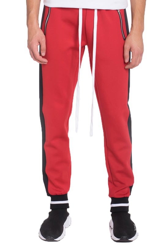 Stacey B's  Mens Heavy Weight Single Stripe Jogger