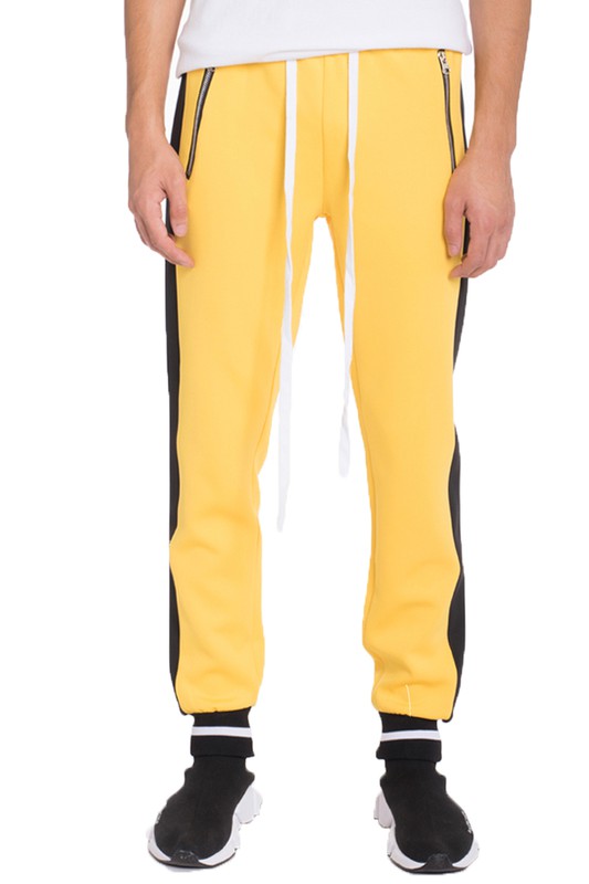 Stacey B's  Mens Heavy Weight Single Stripe Jogger