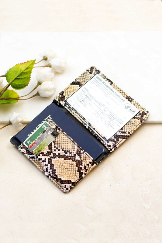 Stacey B's Passport and Vaccine Credit Card Wallet