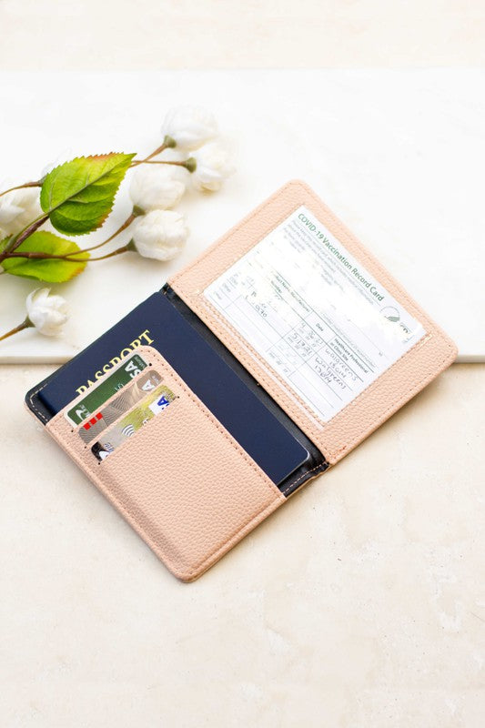 Stacey B's Passport and Vaccine Credit Card Wallet