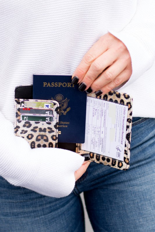 Stacey B's Passport and Vaccine Credit Card Wallet