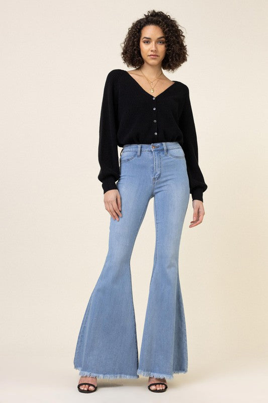 Stacey B's High Waisted Flare Jeans