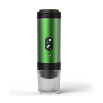 Stacey B's Portable Espresso Machine w/ Digital Display – 3-in-1 Capsule & Ground Coffee Maker for Travel, Camping & Office