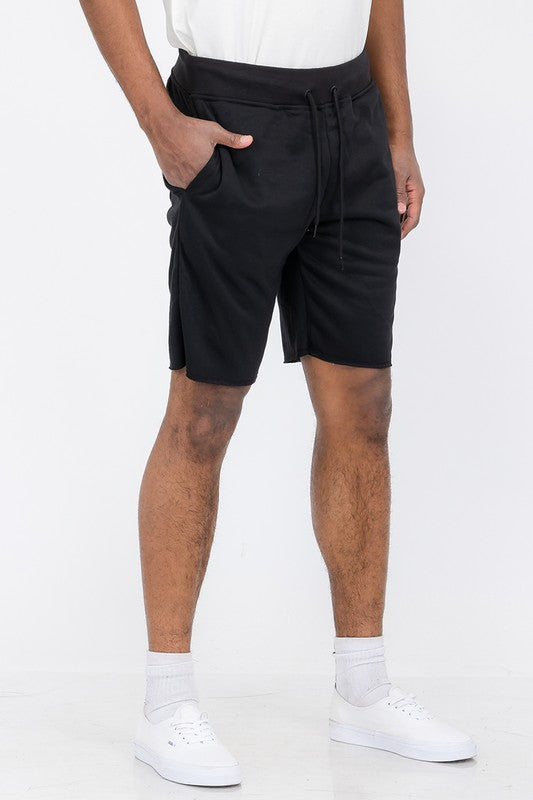 Stacey B's WeRaw Cut Sweat Shorts