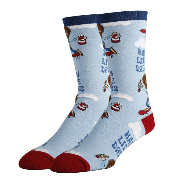 Stacey B's Happy Little Dreams - Mens Crew Socks