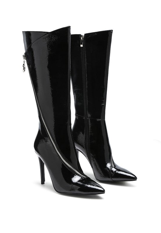 Stacey B's TSAROH ZIP AROUND CALF BOOT