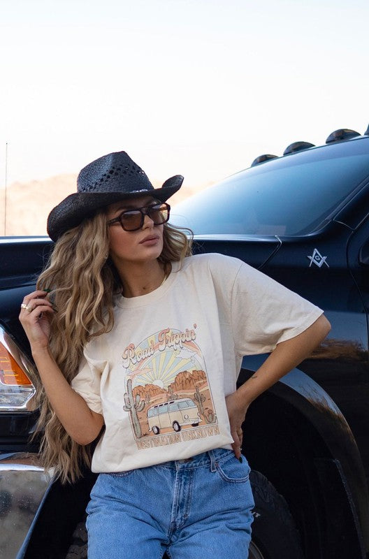 Stacey B's Road Trippin Destination Tee
