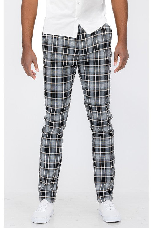 Stacey B's Plaid Trouser Pants