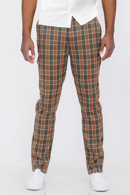 Stacey B's Plaid Trouser Pants