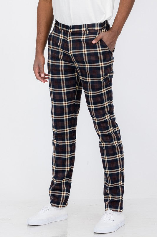 Stacey B's Plaid Trouser Pants