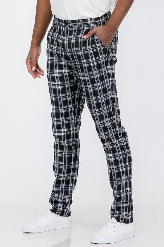 Stacey B's Plaid Trouser Pants