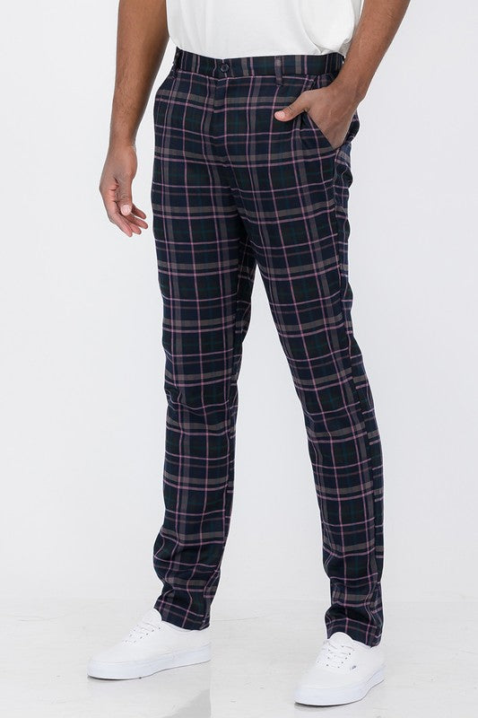 Stacey B's Plaid Trouser Pants