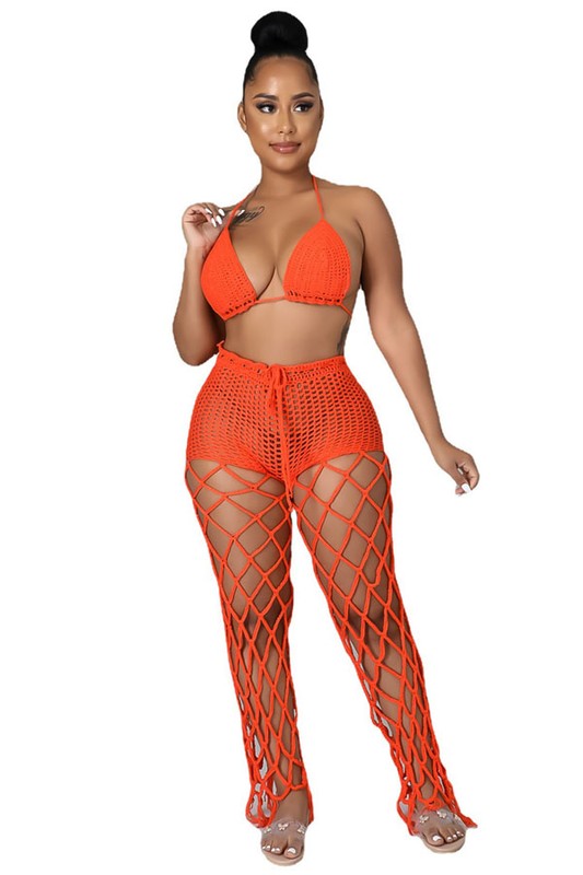 Stacey B's Sexy Beach style Crouchet Set