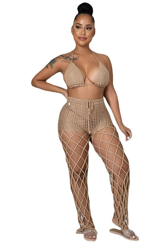 Stacey B's Sexy Beach style Crouchet Set