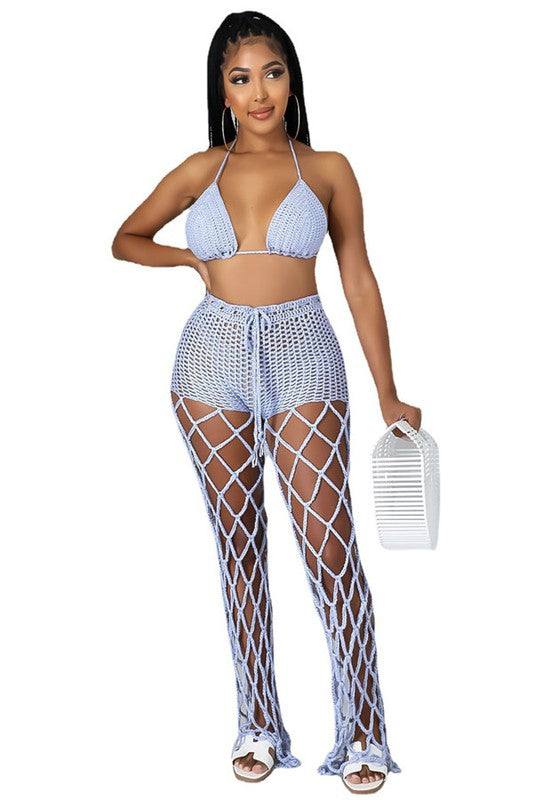 Stacey B's Sexy Beach style Crouchet Set