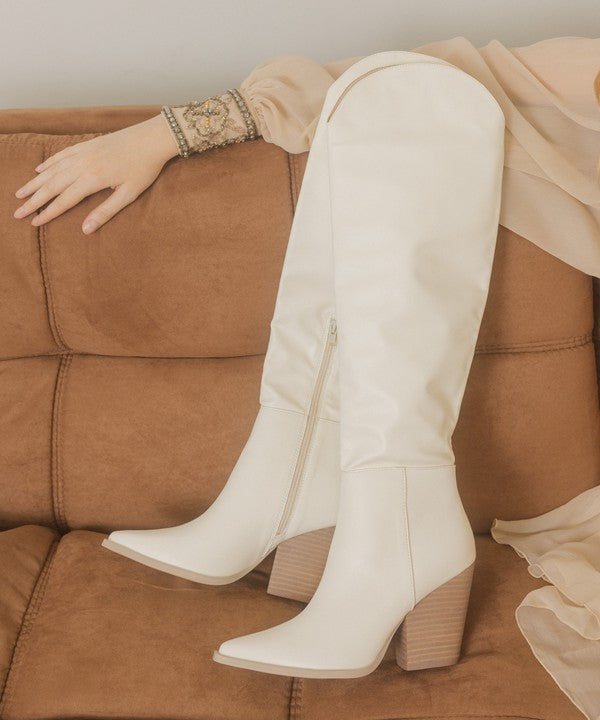 Stacey B's Oasis Society Clara - Knee-High Western Boots