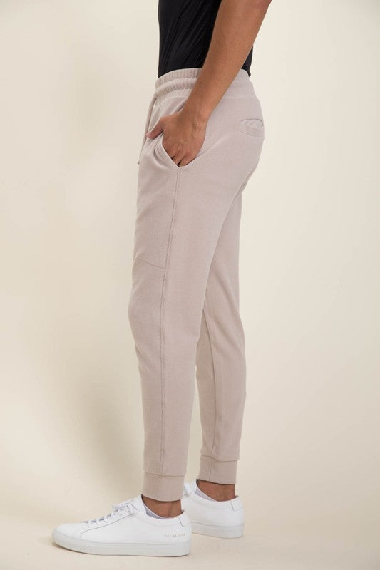 Stacey B's Mono B MEN - Micro-Ribbed Joggers