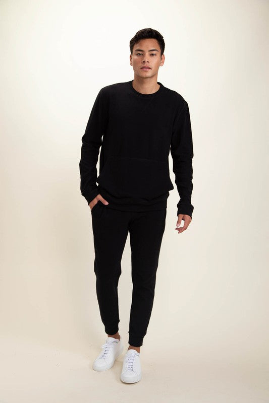 Stacey B's Mono B MEN - Micro-Ribbed Joggers