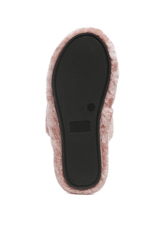 Stacey B's Smoothie Fur Slip- On Flats