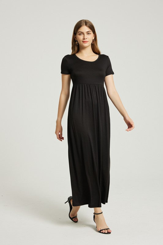 Stacey B's Women's Summer Casual Maxi Dress With Pocket