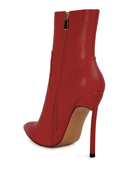 Stacey B's Jenner High Heel Cowgirl Ankle Boot