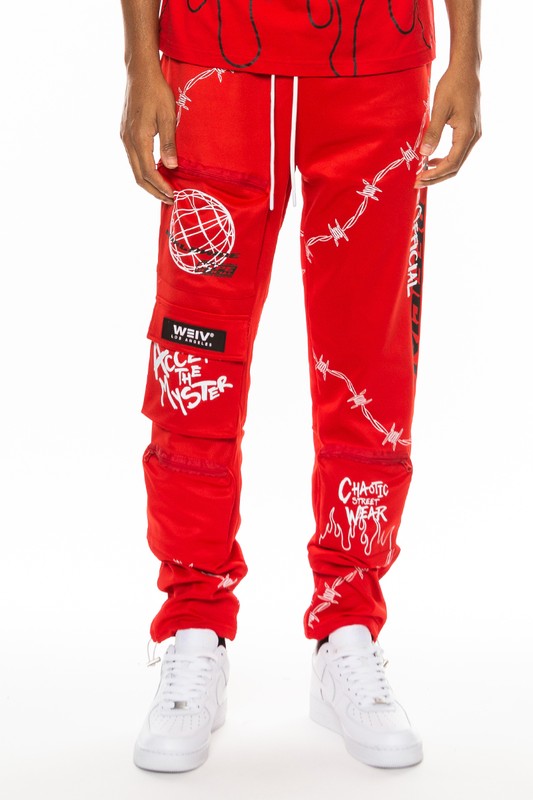 Stacey B's Weiv Hype Official Print Track Pant