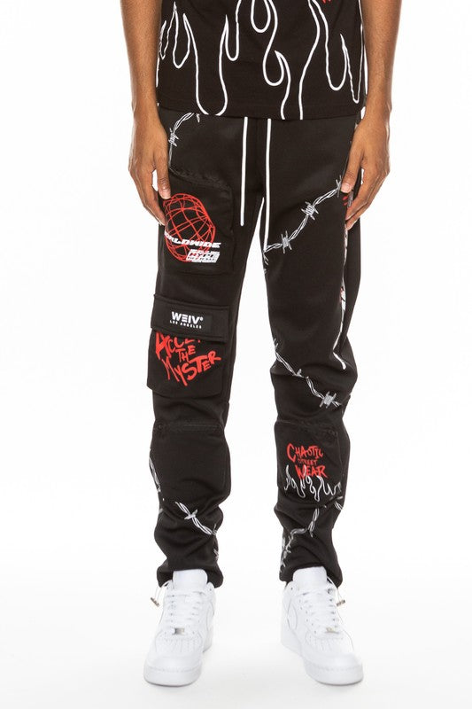 Stacey B's Weiv Hype Official Print Track Pant