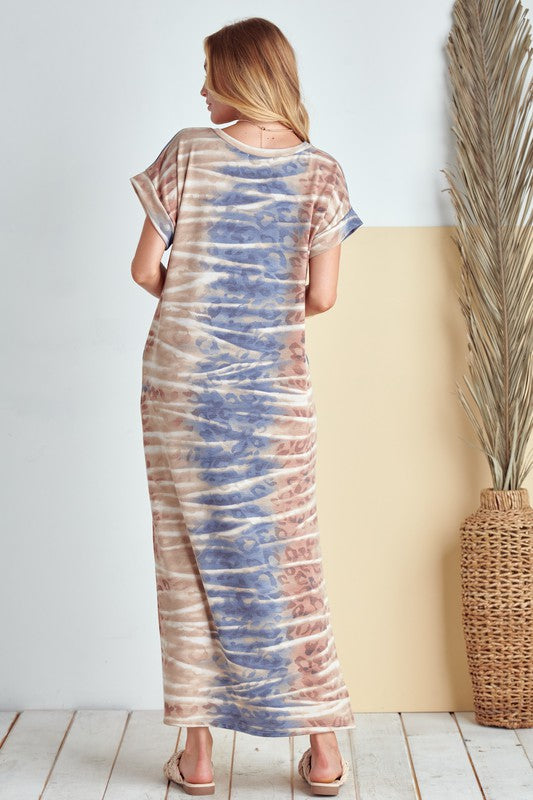 Stacey B's Side Slits Maxi Dress