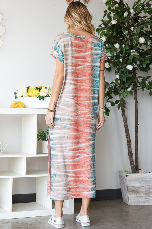 Stacey B's Side Slits Maxi Dress