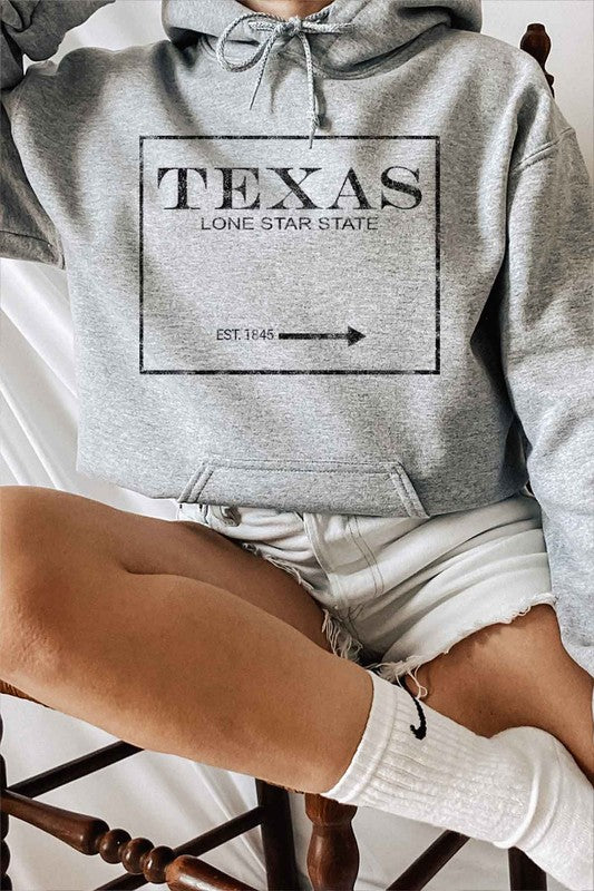 Stacey B's Texas Lone Star State Graphic Hoodie