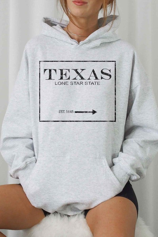 Stacey B's Texas Lone Star State Graphic Hoodie