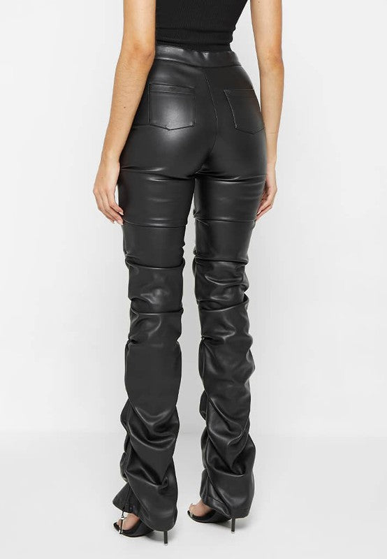 Stacey B's Sexy Pu Leather Pants