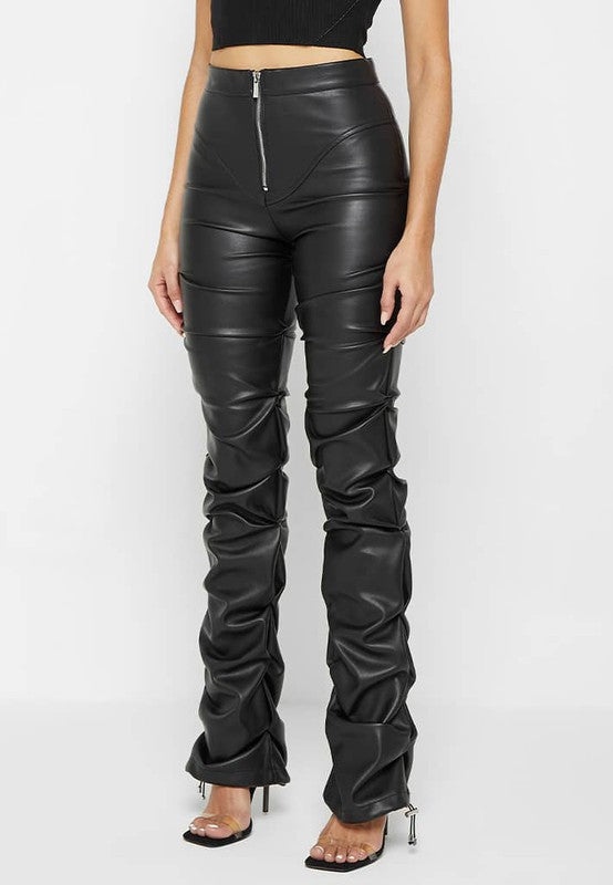 Stacey B's Sexy Pu Leather Pants