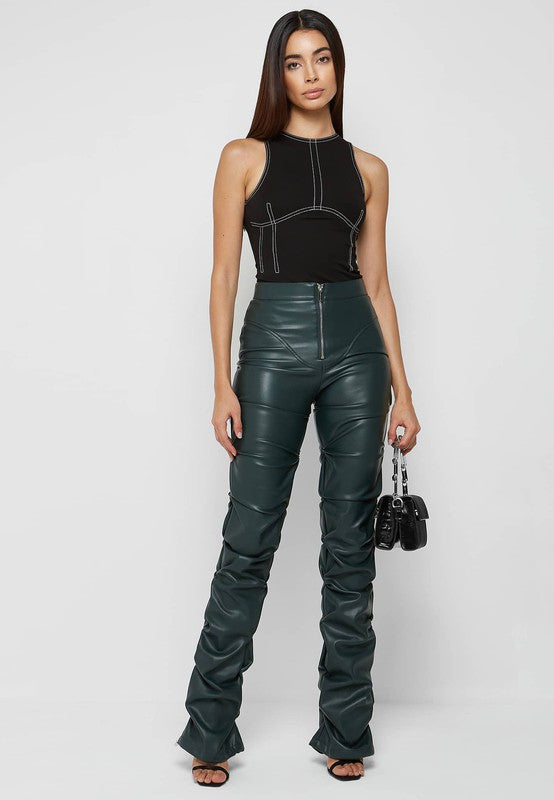 Stacey B's Sexy Pu Leather Pants