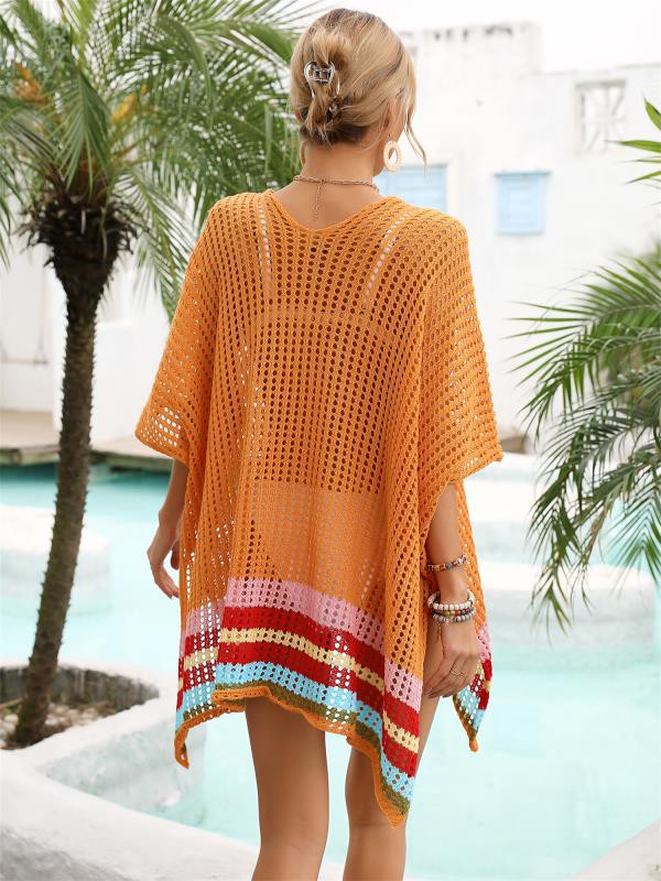 Stacey B's Open knit cover up