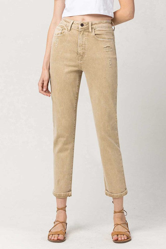 Stacey B's Super High Rise Mom Jeans