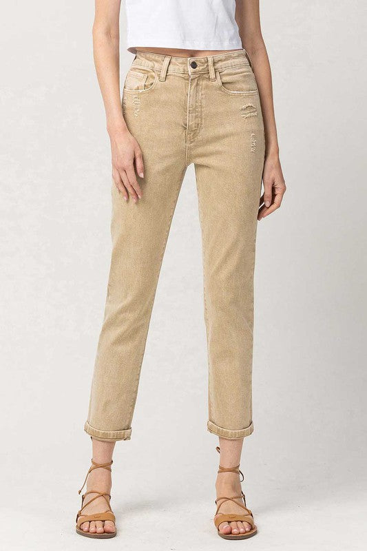 Stacey B's Super High Rise Mom Jeans