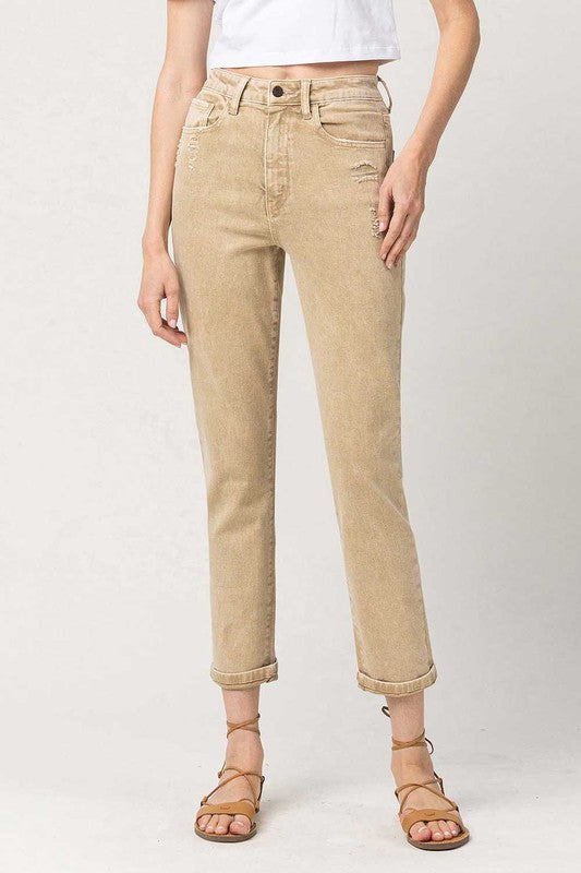 Stacey B's Super High Rise Mom Jeans