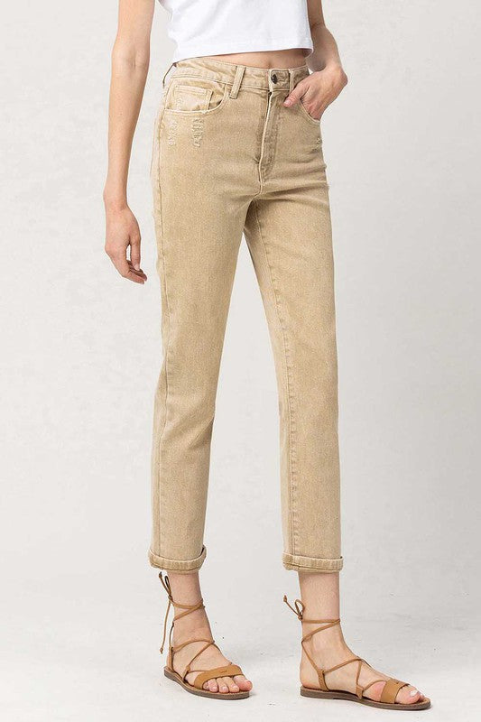 Stacey B's Super High Rise Mom Jeans