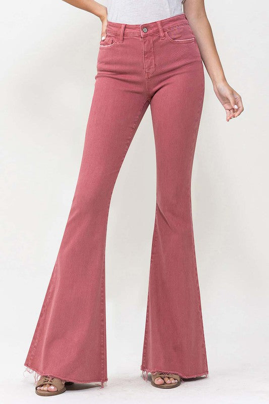 Stacey B's High Rise Super Flare Jeans