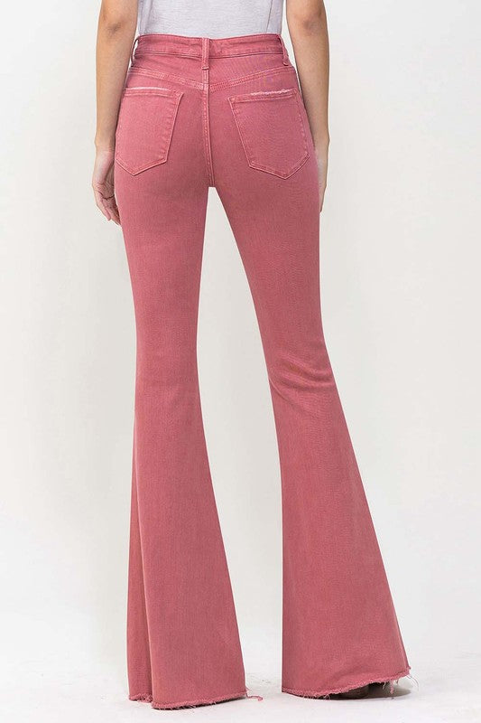 Stacey B's High Rise Super Flare Jeans