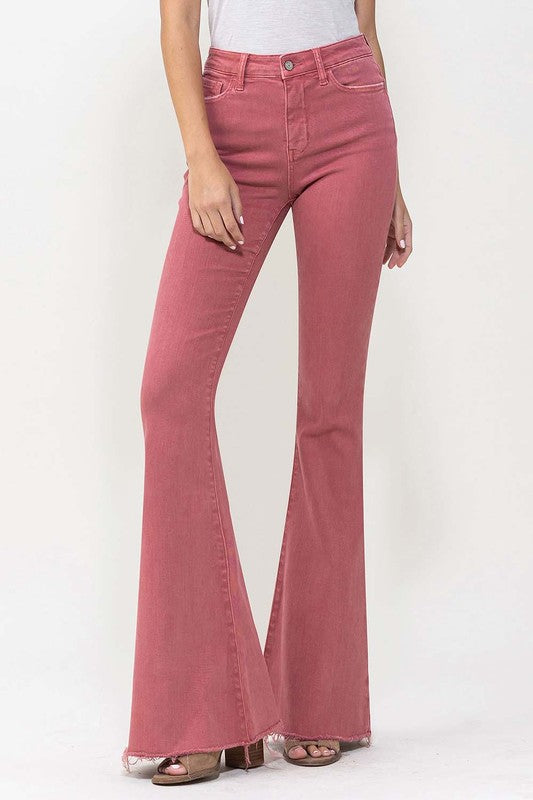 Stacey B's High Rise Super Flare Jeans