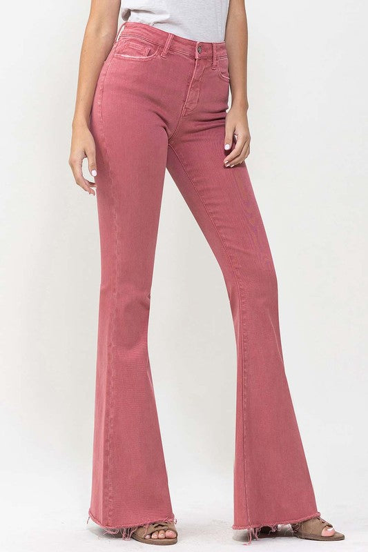 Stacey B's High Rise Super Flare Jeans