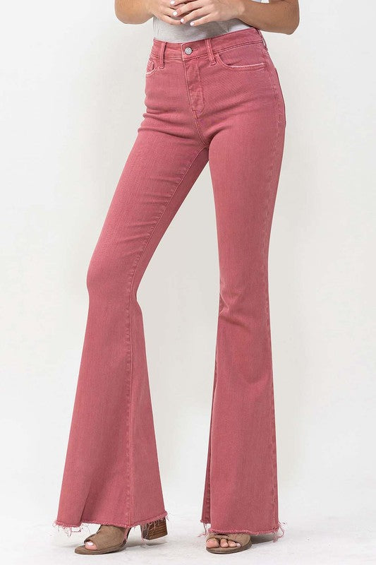 Stacey B's High Rise Super Flare Jeans