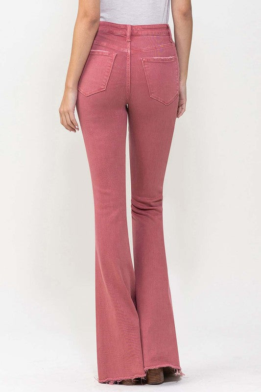 Stacey B's High Rise Super Flare Jeans